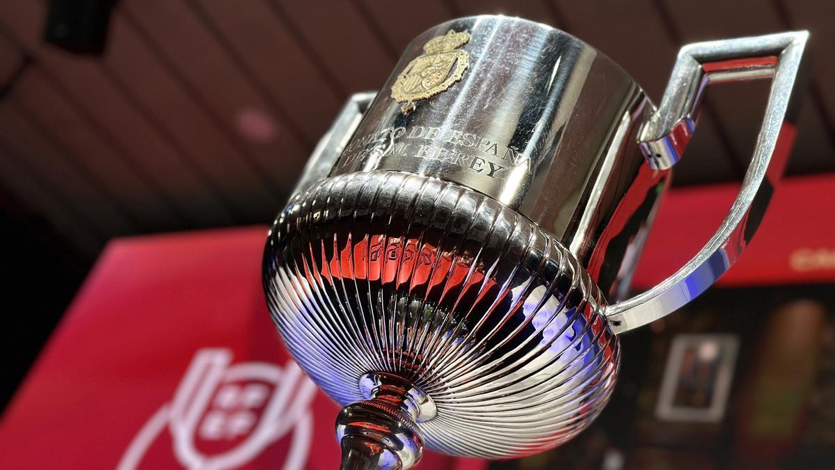 Trofeo de la Copa del Rey.