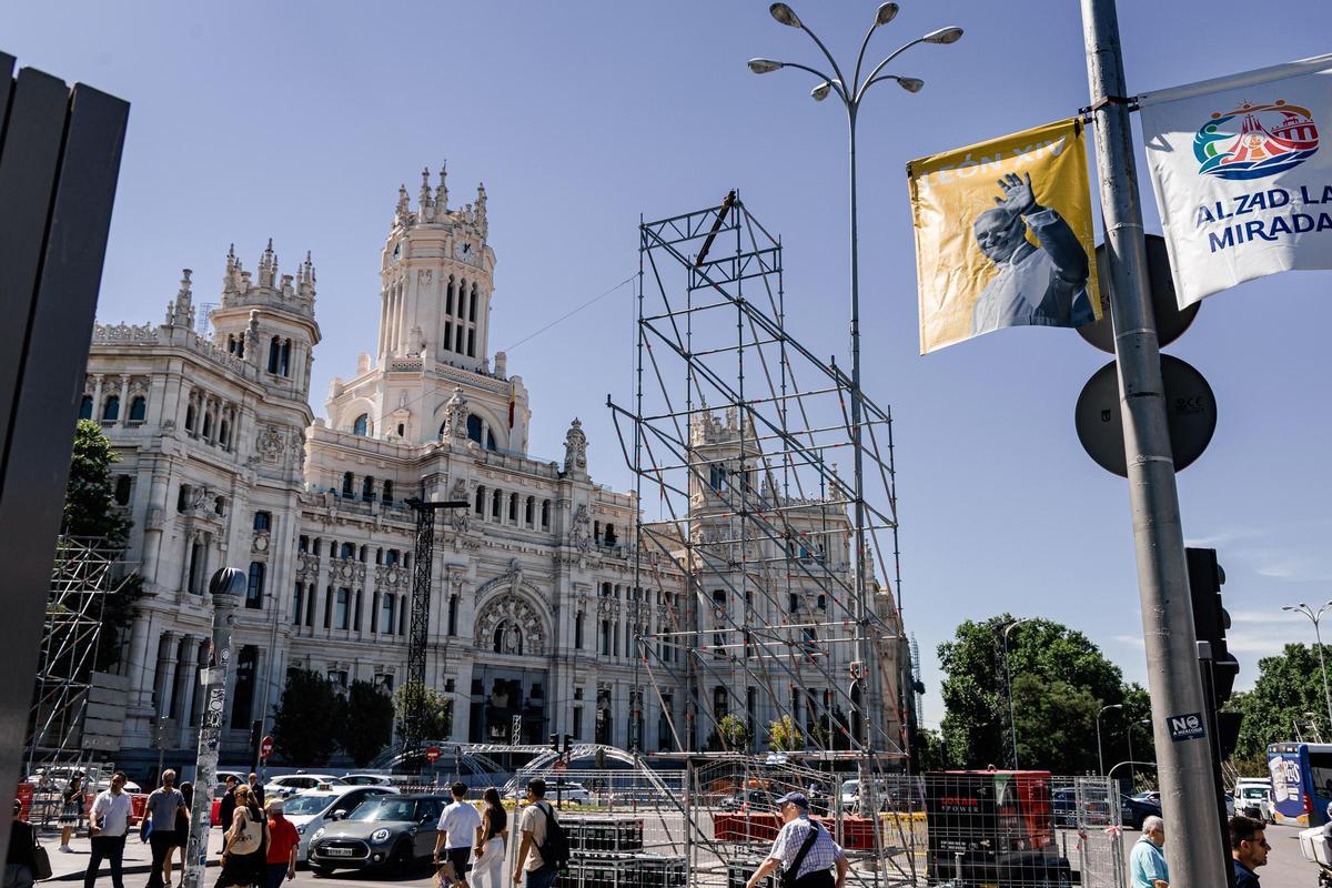Madrid afronta importantes restricciones de tráfico entre el 3 y el 9 de junio por los preparativos y la visita del Papa León XIV, con especial impacto en Cibeles, plaza de Lima, Castellana, paseo del Prado y Recoletos.