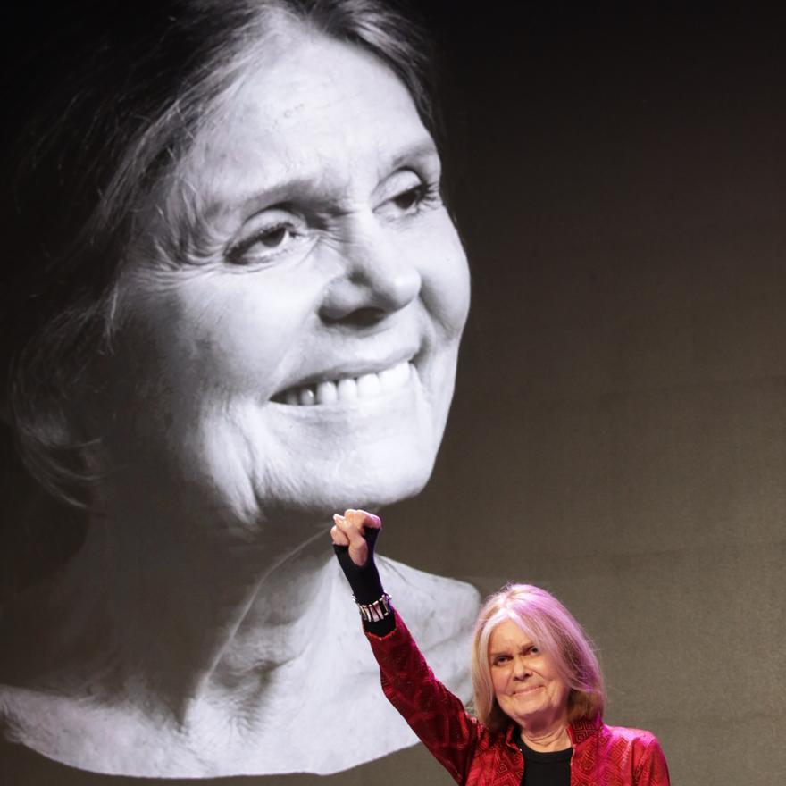 Gloria Steinem, en La Vega: "Con 87 años he conseguido la libertad"