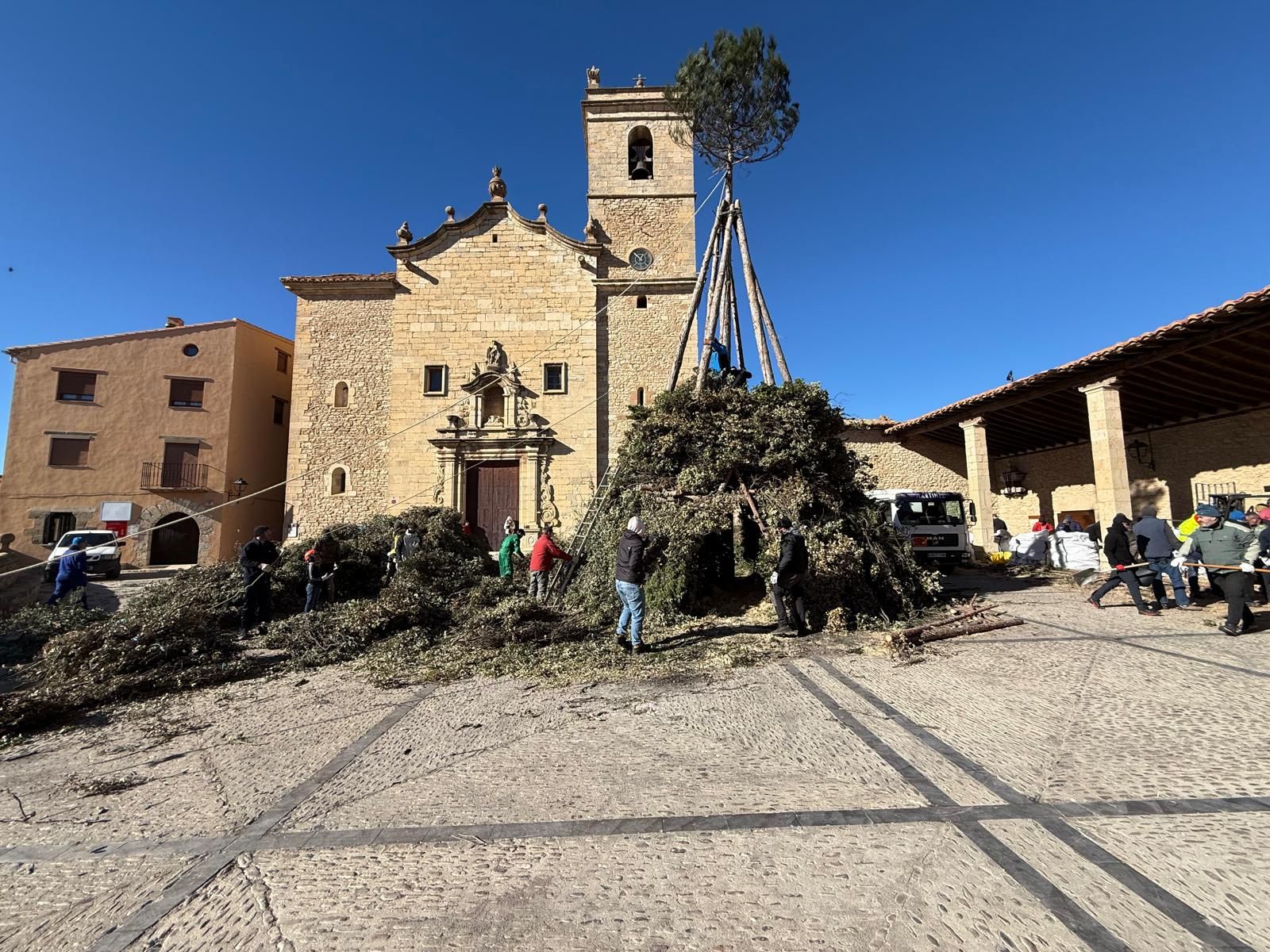 Primer fin de semana de Sant Antoni en Castellón
