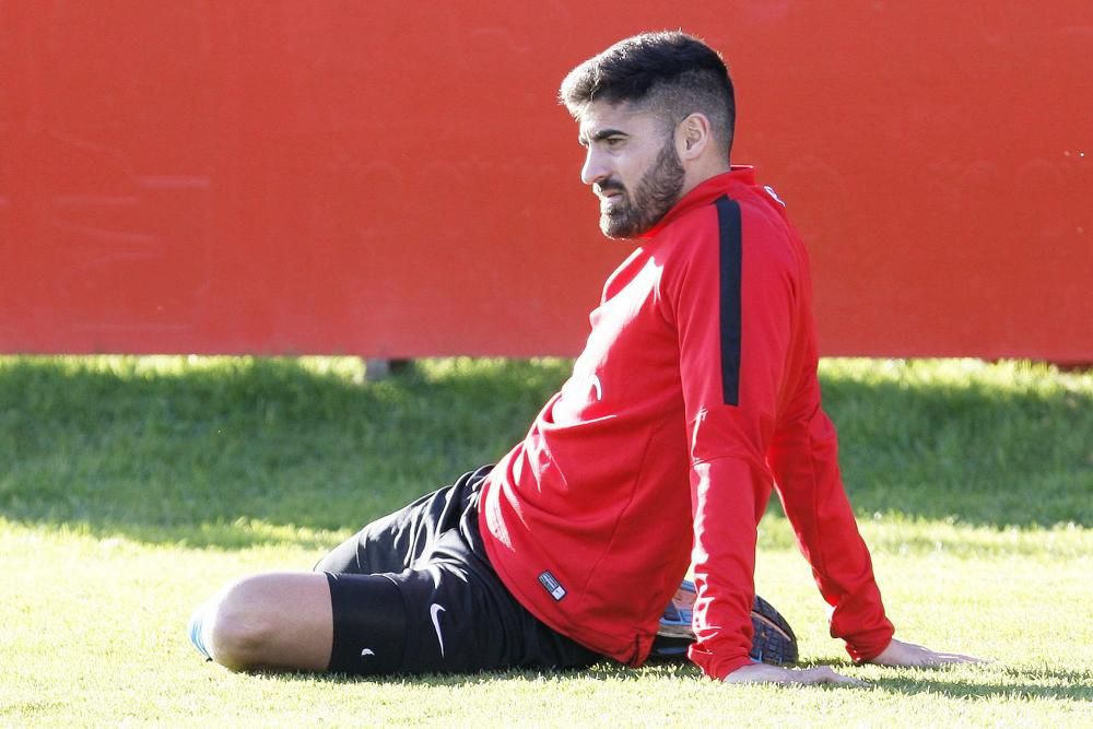 Entrenamiento del Sporting