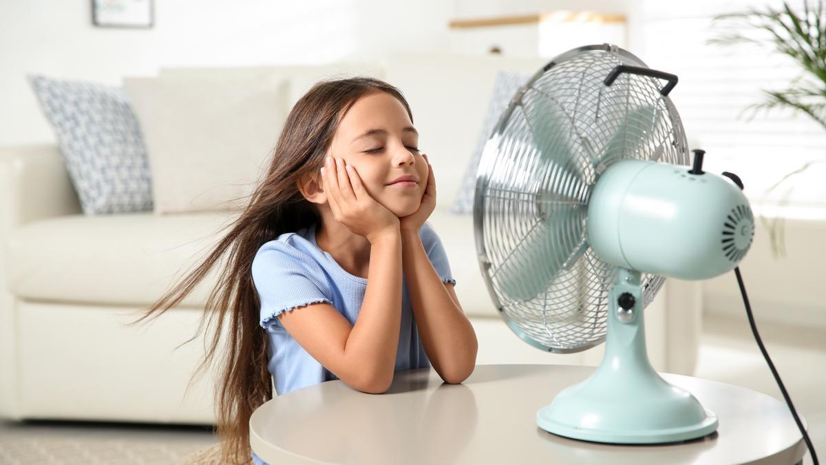 Los ventiladores ayudan a mantener la casa fresca.