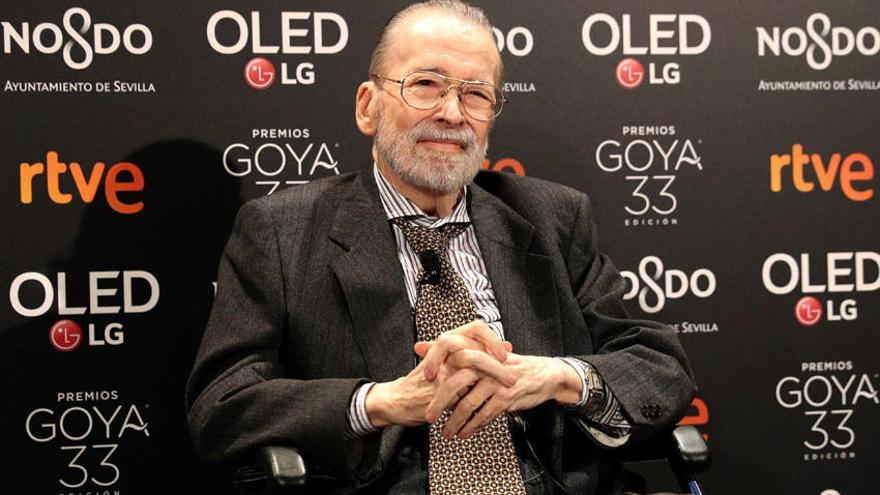 El director de cine Narciso Ibáñez Serrador, Premio de Honor de los Goya
