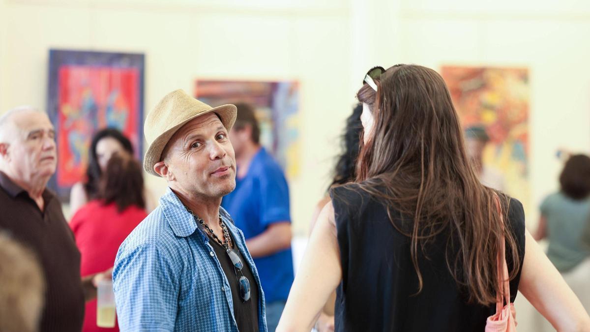 Inauguración de la muestra colectiva ‘Arteivissa’ en el Club Diario de Ibiza