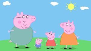 Imatge de la sèrie ’Peppa Pig’, una de les més seguides a Clan TV. 