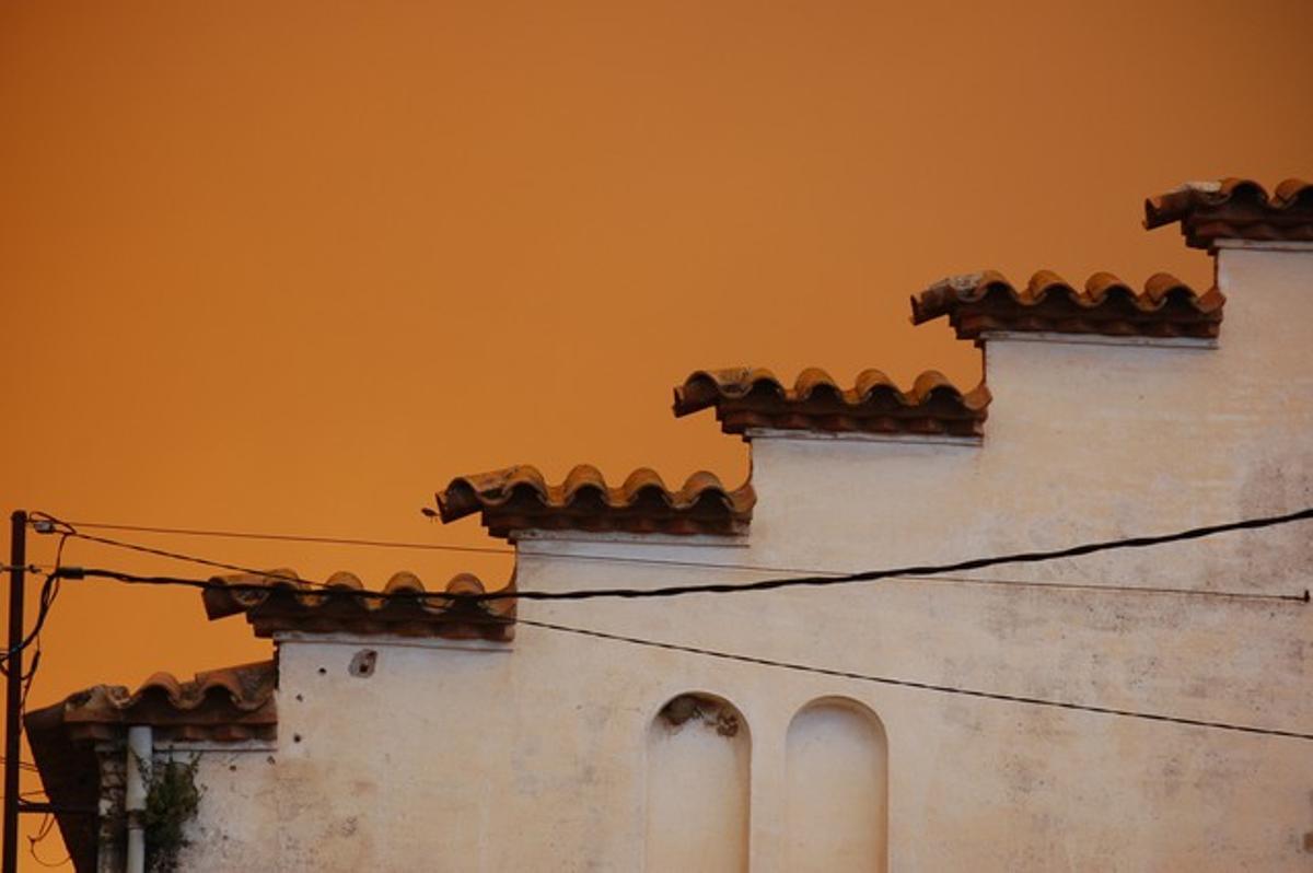 Julia Weber envía esta foto de los efectos del incendio a las cinco y media de la tarde.