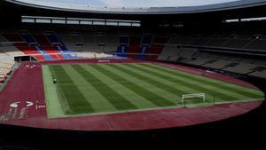 Vista general del Estadio La Cartuja de Sevilla.