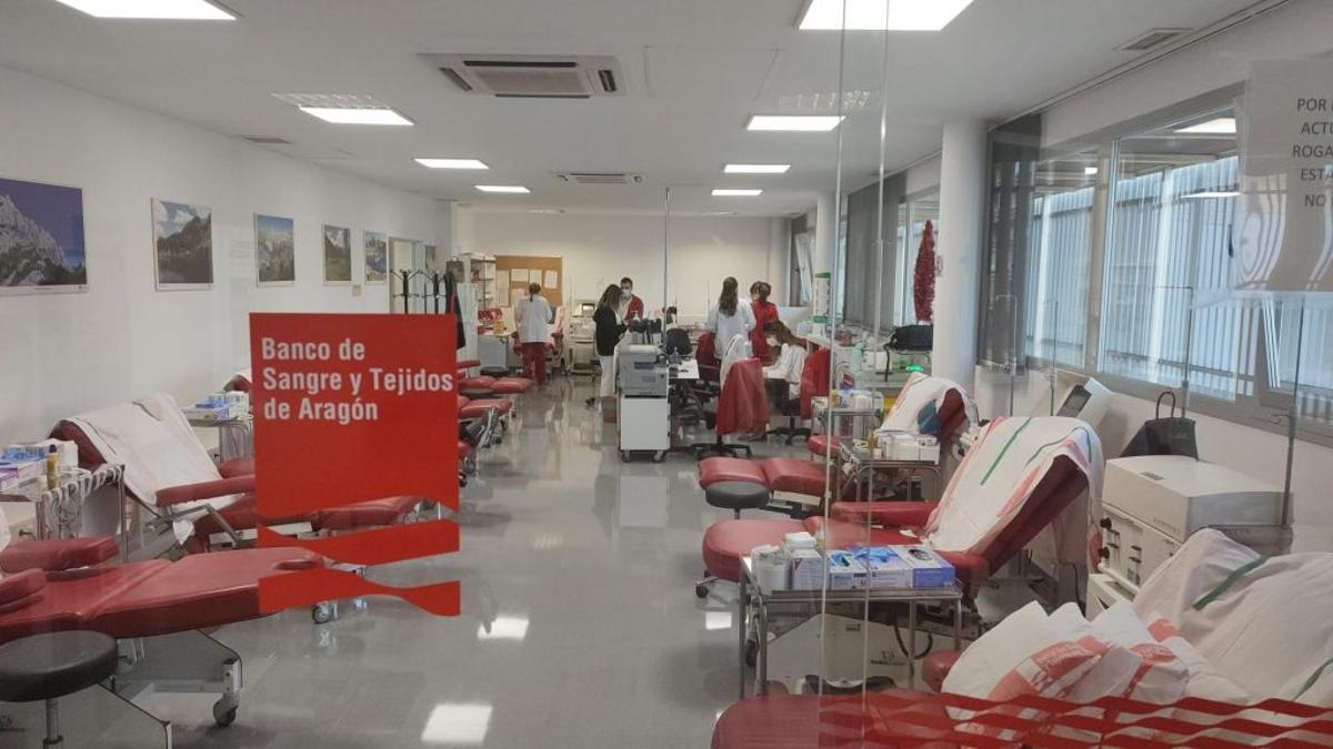 Sede del Banco de Sangre y Tejidos de Aragón.