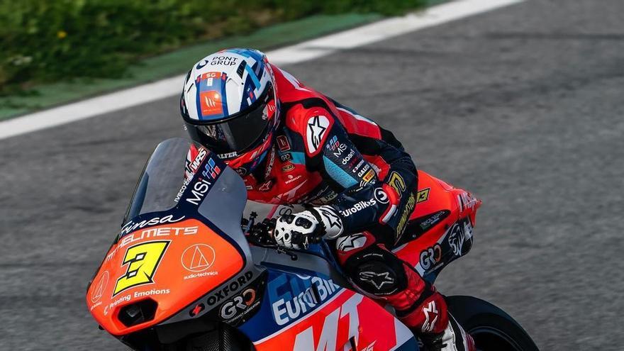 El burriananense Sergio García finaliza sexto en Moto2 en el GP de Portugal