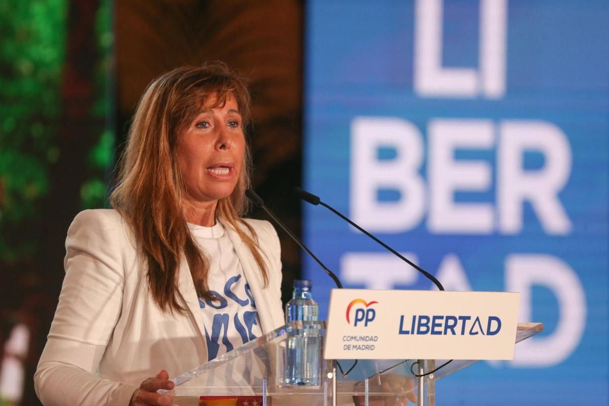 La exsenadora del PP y diputada en la Asamblea madrileña, Alicia Sánchez-Camacho