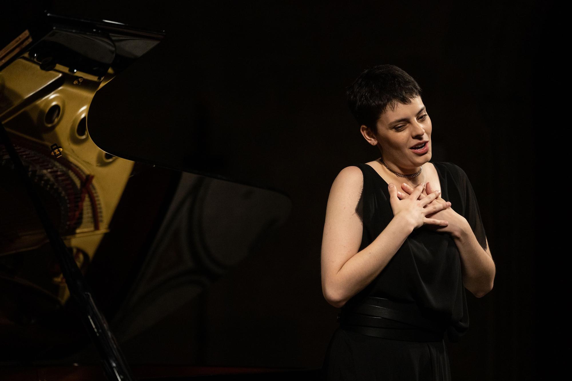 La mezzosoprano Emily d’Angelo ha debutat al festival amb un recital a l’església del Carme