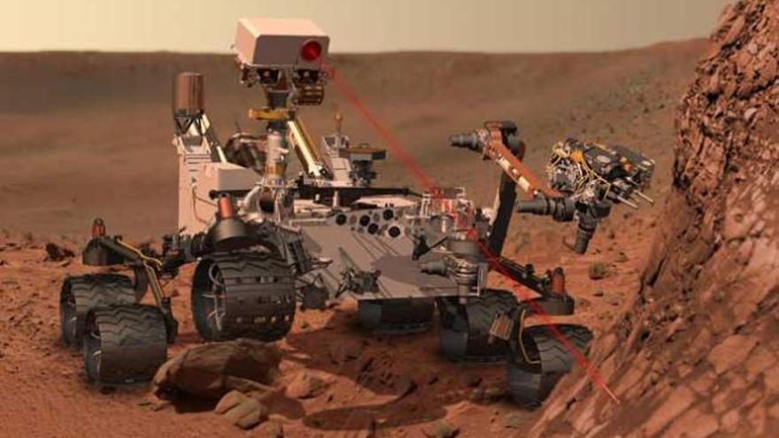 El Robot Rover Curiosity