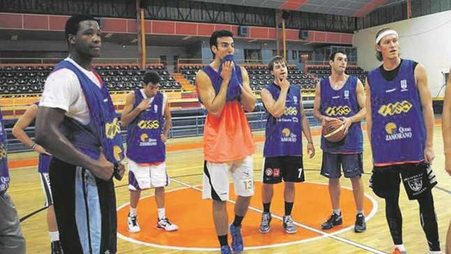 El CB Zamora ha regresado a los entrenamientos tras el descenso de Semana Santa.