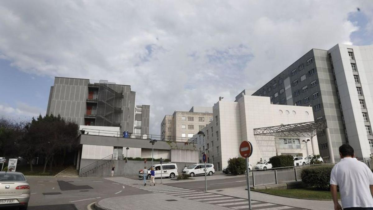 El Hospital Universitario de Cabueñes, en Gijón.