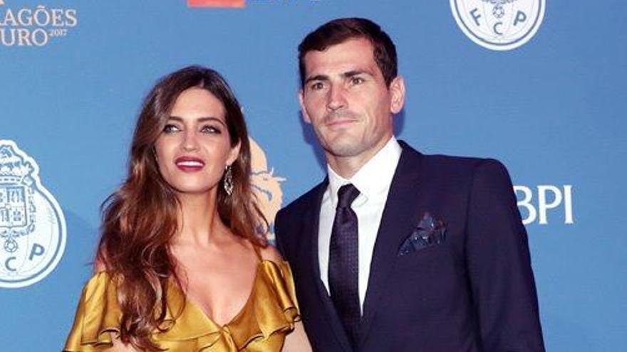 Sara Carbonero e Iker Casillas en un evento.