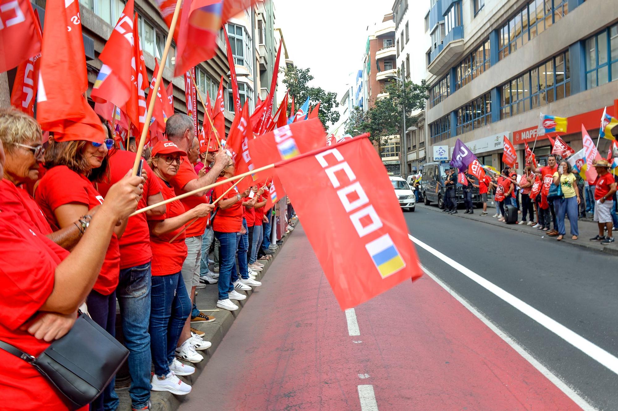 Manifestación en Las Palmas de Gran Canaria (07/10/22)