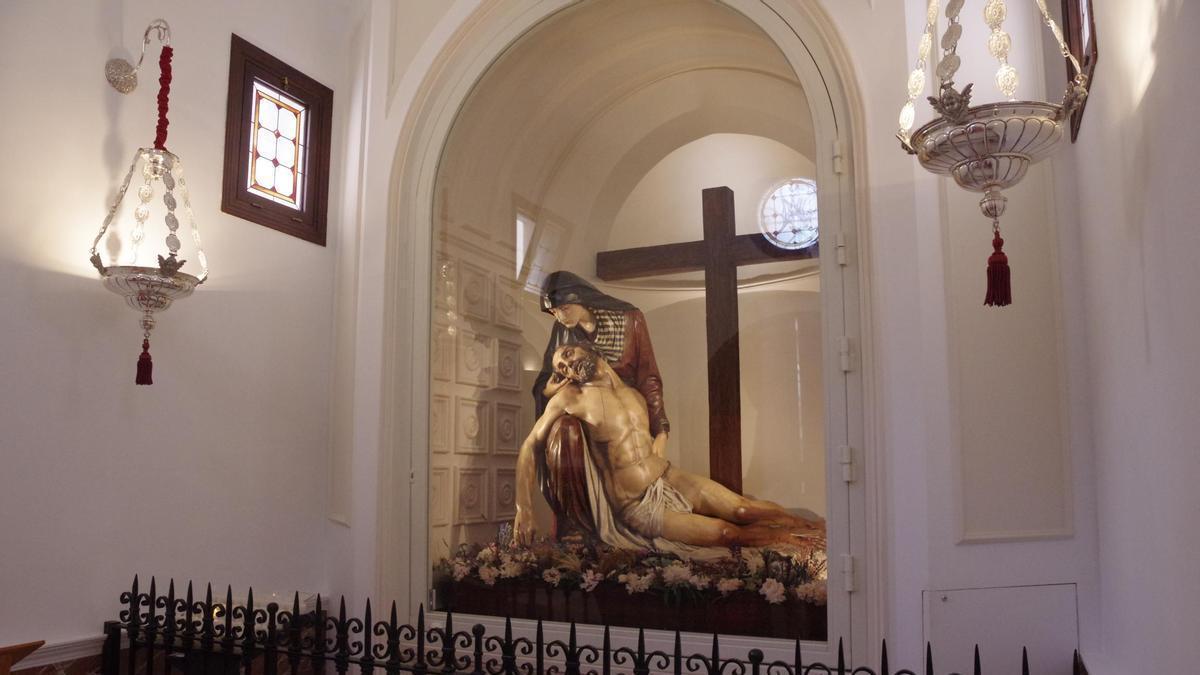 Inauguración de la restaurada capilla de la Piedad, en fotos