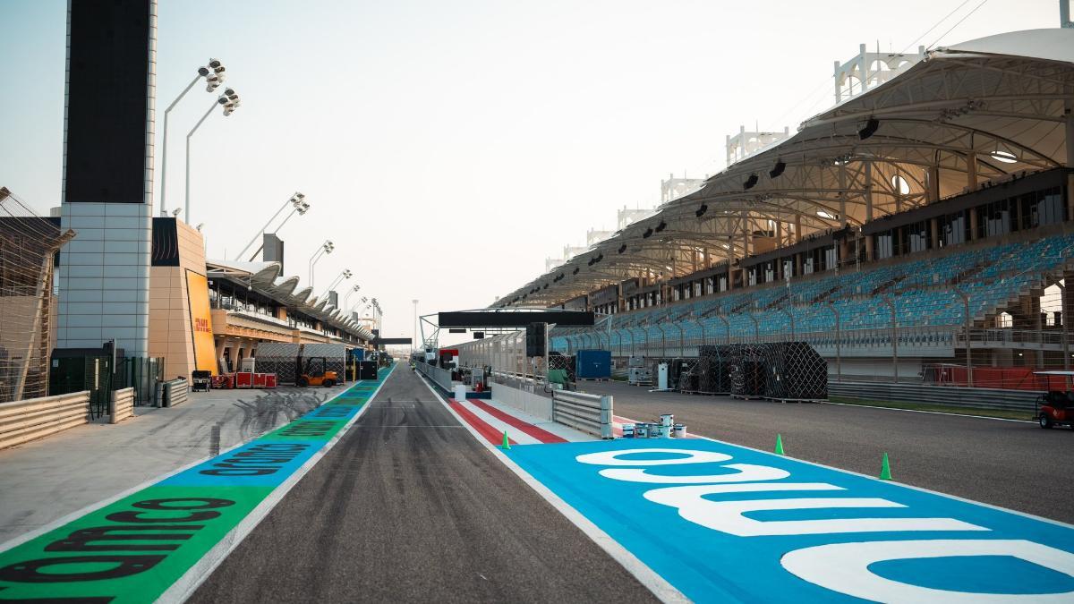 El circuito de Sakhir, en Bahrein, a punto para el primer GP de la temporada