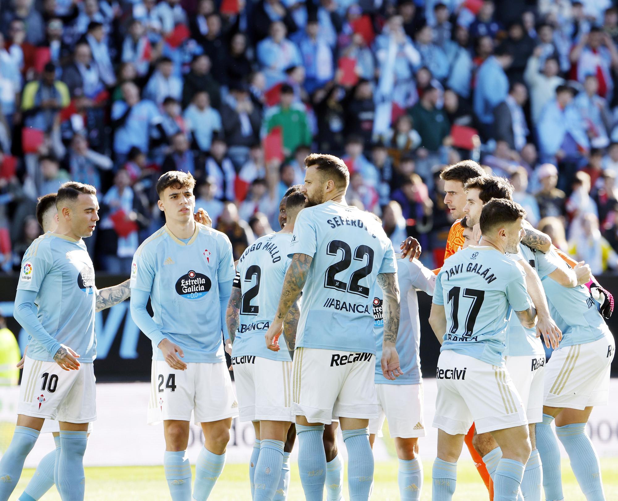 Las mejores imágenes del Celta-Valladolid (3-0)