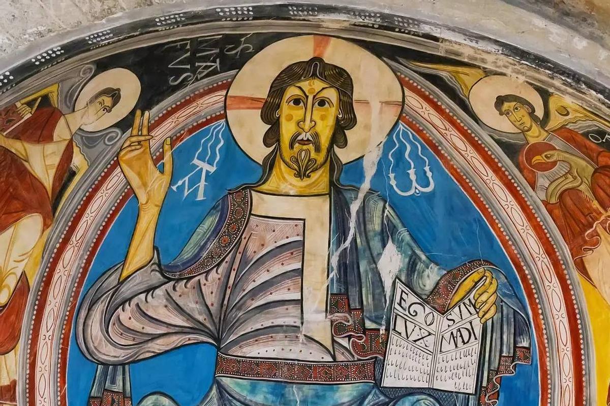 El Pantocràtor de l’església de Sant Climent de Taüll
