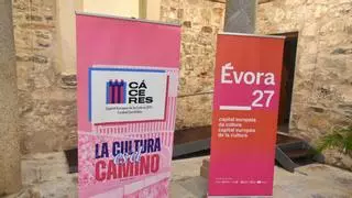 Évora y Cáceres, un puente cultural construido hacia la Capitalidad: "La cultura es el camino para tener una mejor sociedad"