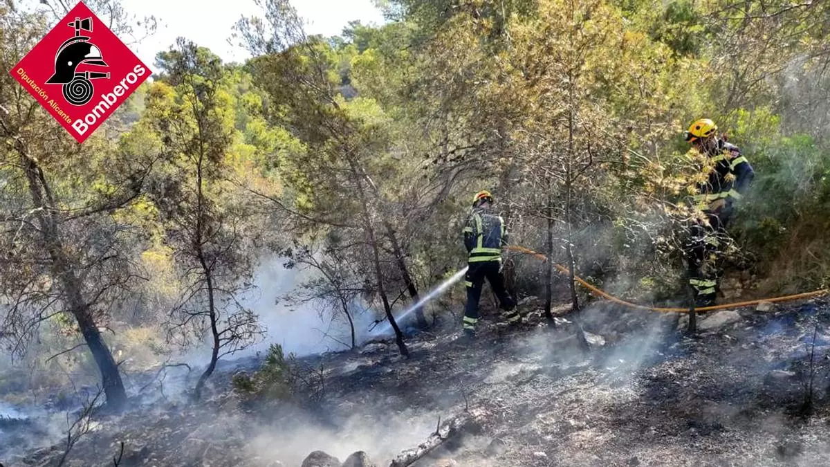 Gran sobresalto en el Parque Natural de Serra Gelada en Benidorm
