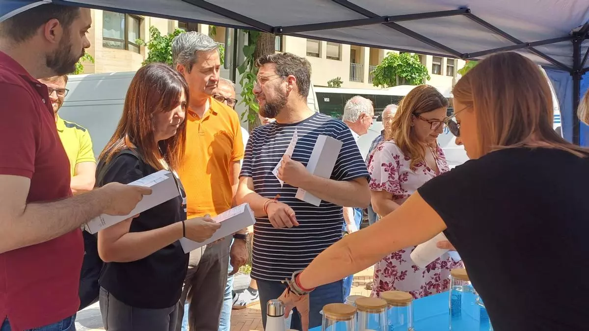 La prueba que acredita la excelente calidad del agua de Alcoy