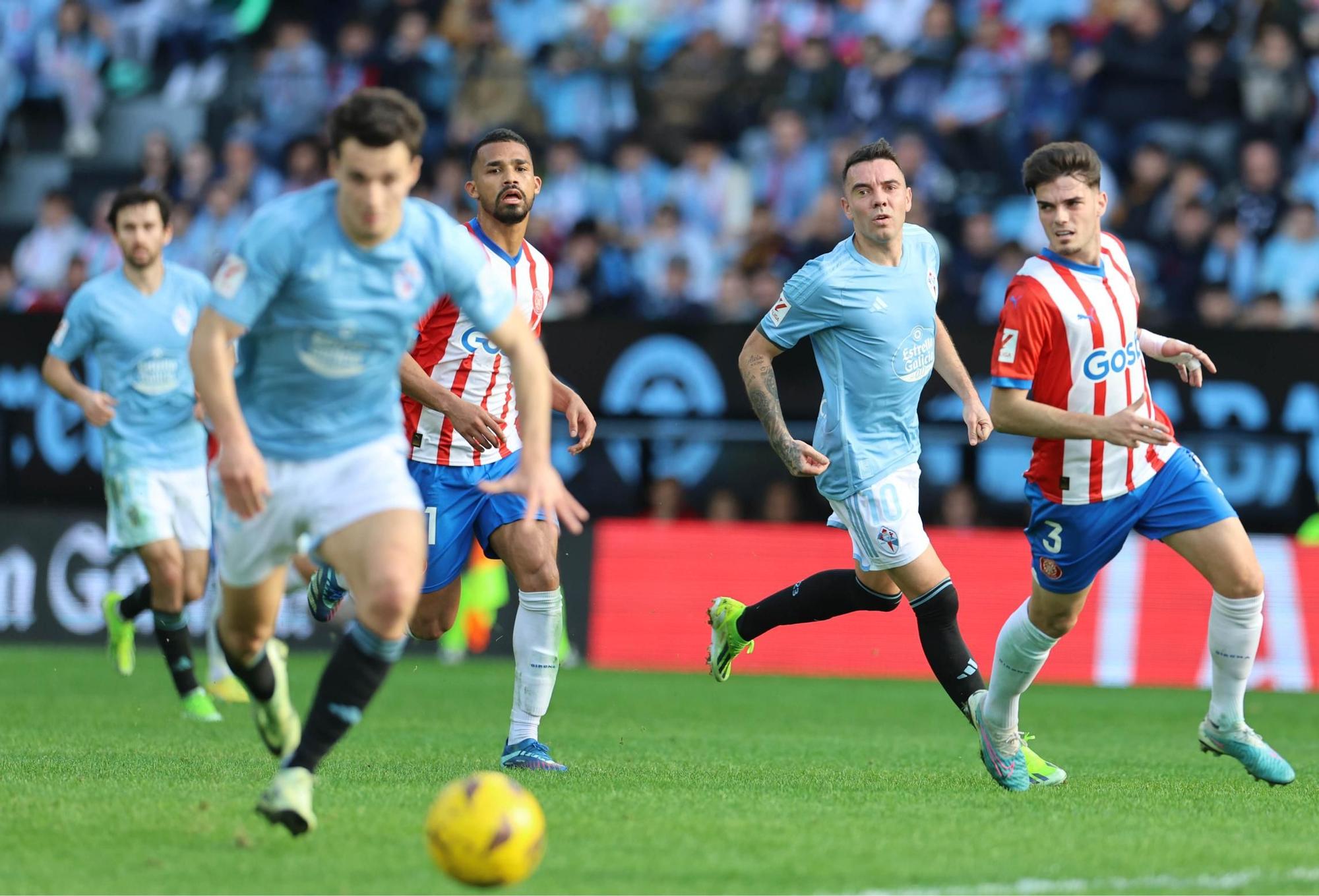 De la fiesta inicial a la decepción: las mejores imágenes del Celta-Girona