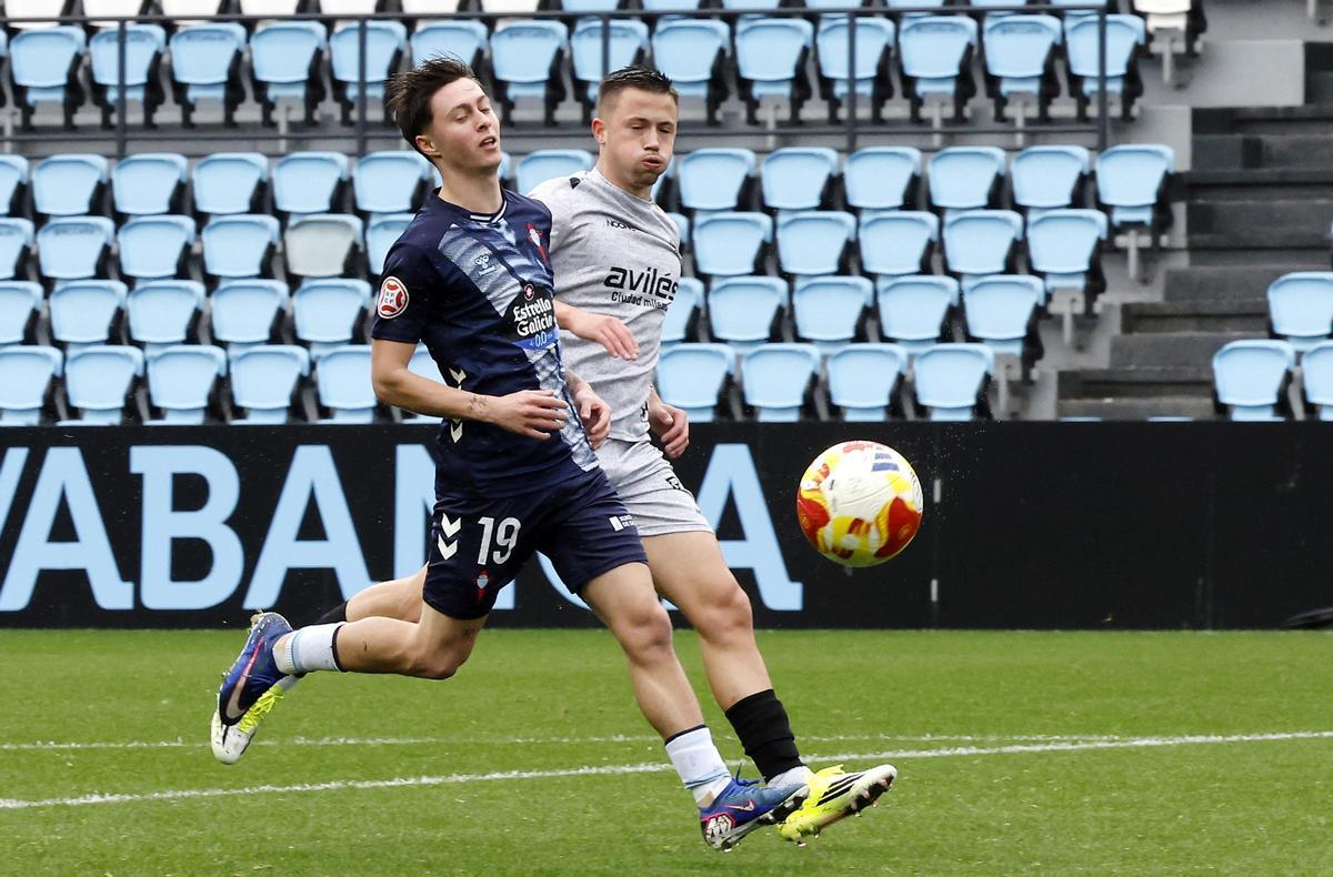 Remontada del Celta Fortuna ante el Avilés