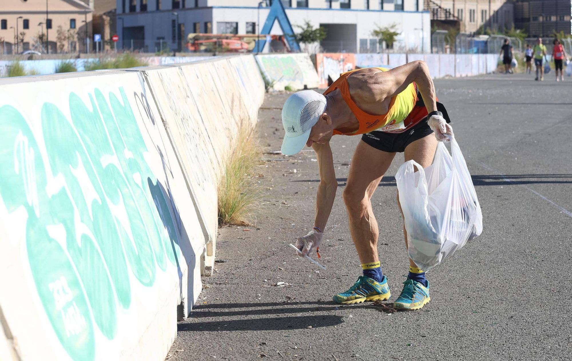 Nationale-Nederlanden Plogging Tour en Valencia que inaugura la Semana Europea del Deporte