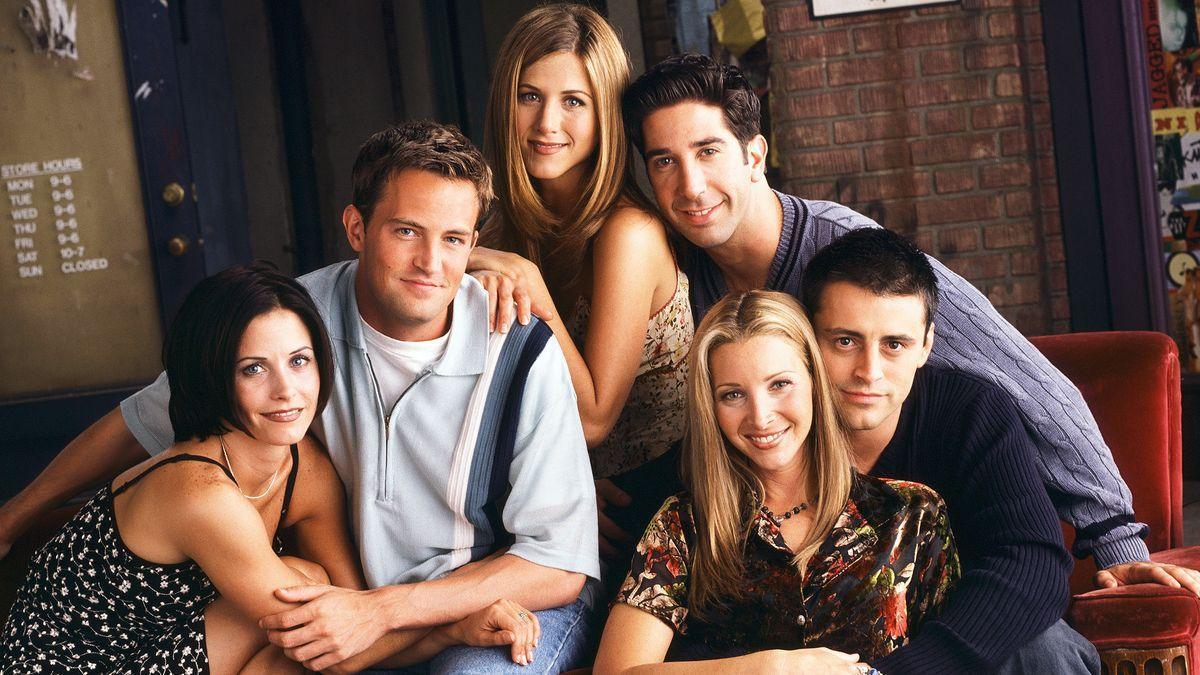 El reparto de Friends en los días de oro de la popular telecomedia.