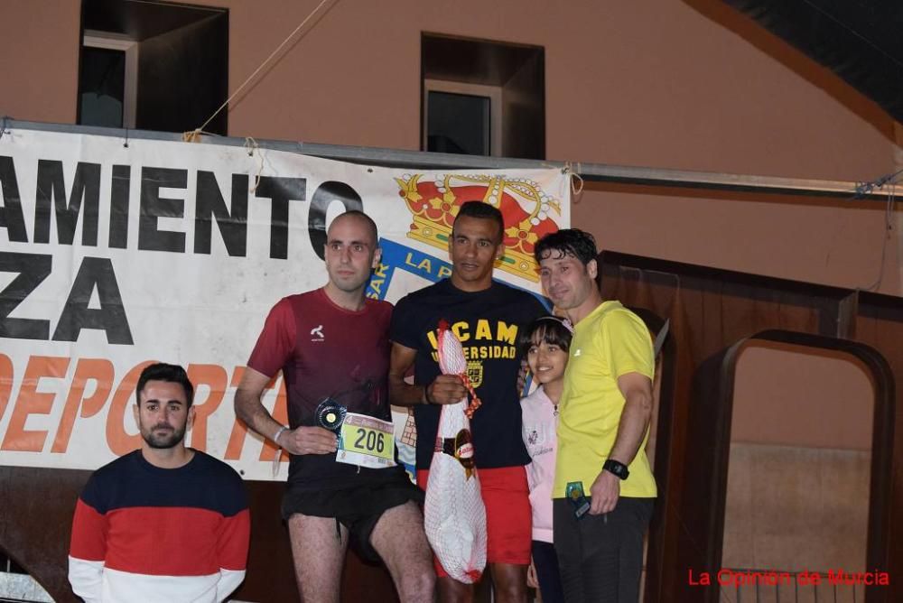 Podios IV Carrera Popular Puentes de Cieza