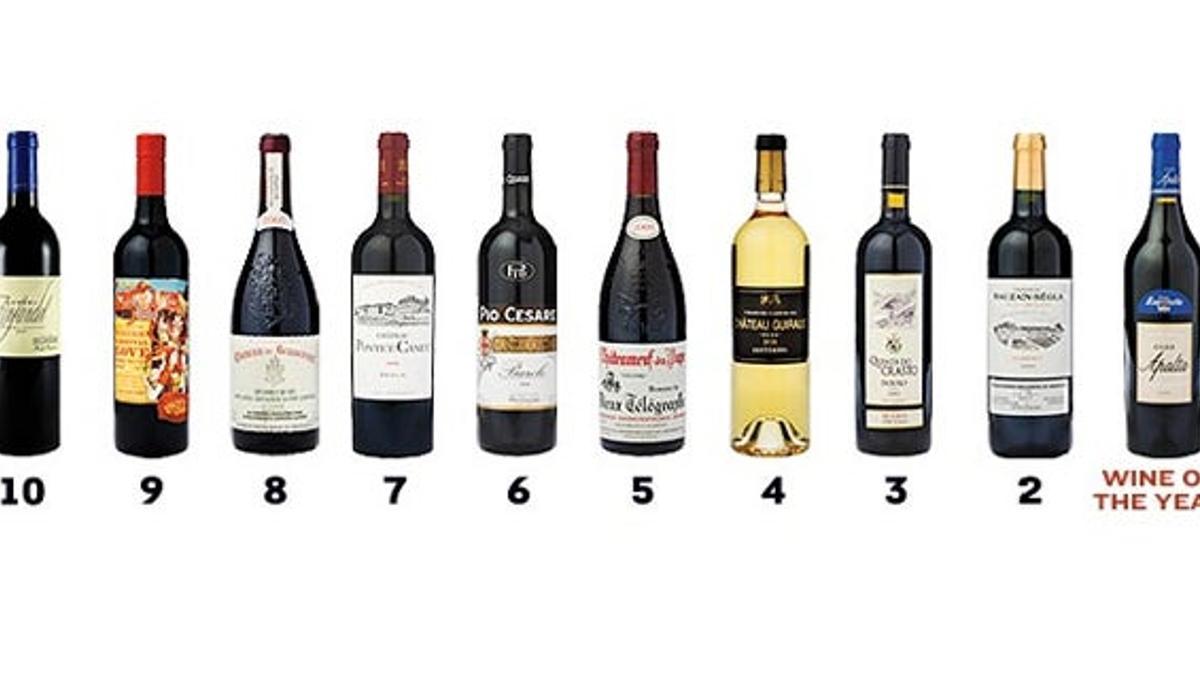 Los 100 mejores vinos del mundo según Wine Spectator