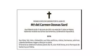 Mª del Carmen Ozonas Sard