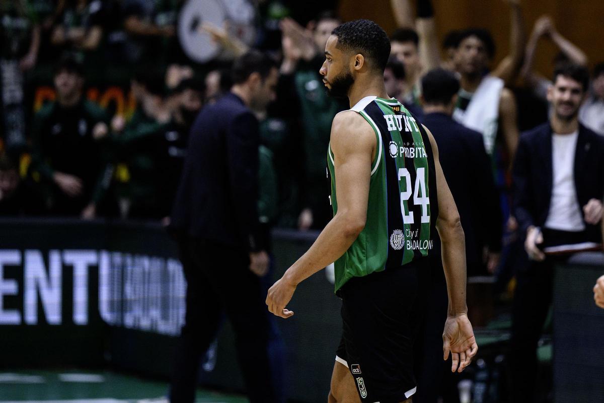 Cameron Hunt, con el Juventut de Badalona.