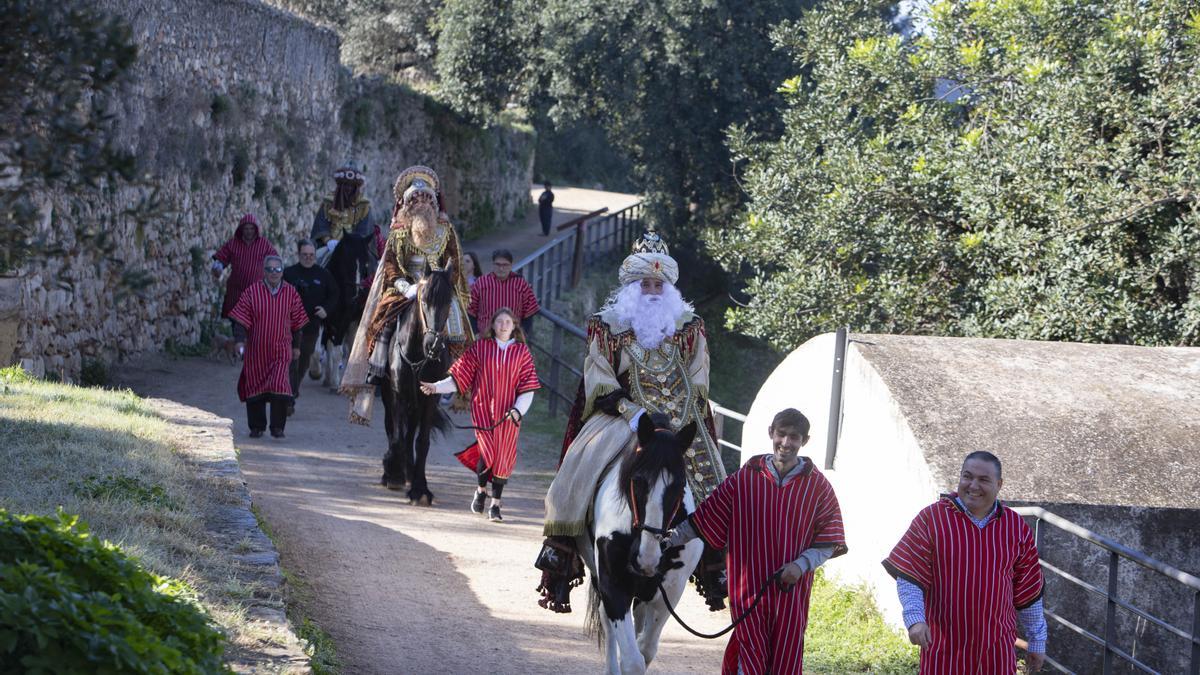 Llegada de los Reyes magos a Xàtiva