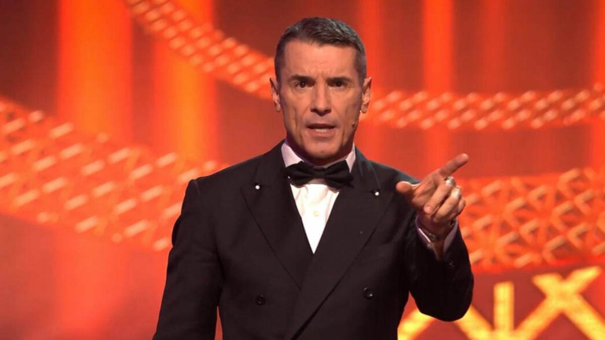 Jesús Vázquez en 'Bailando con las estrellas'