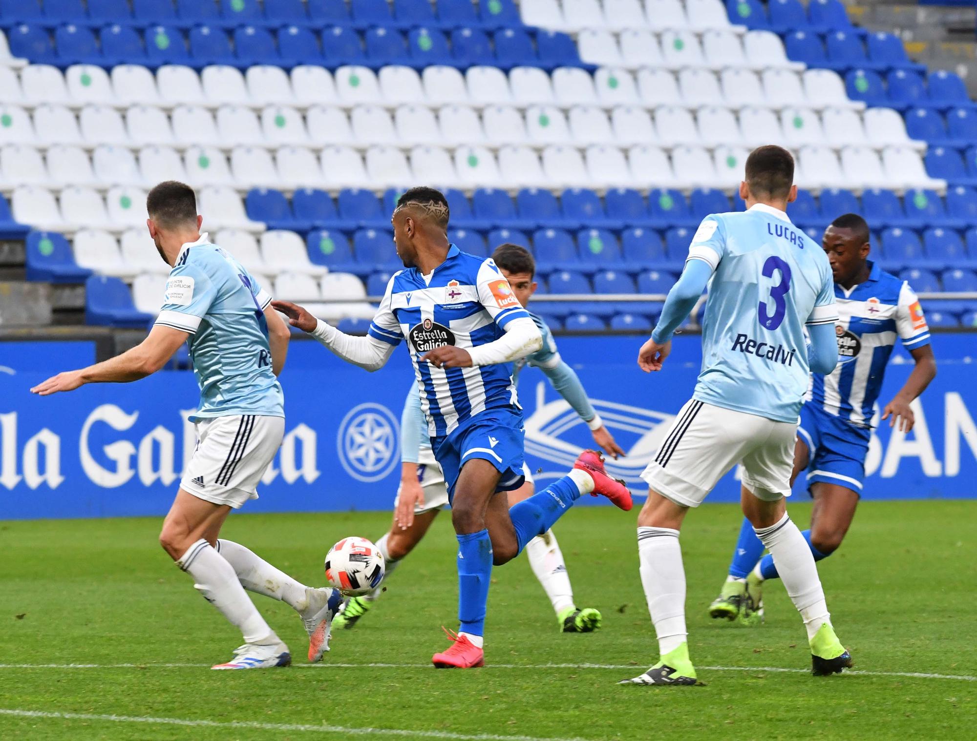 Las fotos de la victoria del Celta B en Riazor