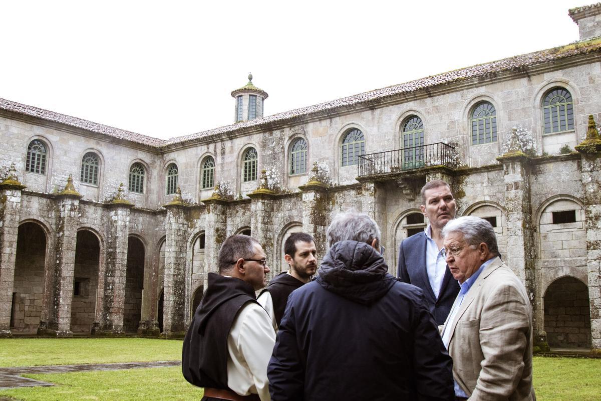 Una imagen de la visita institucional.