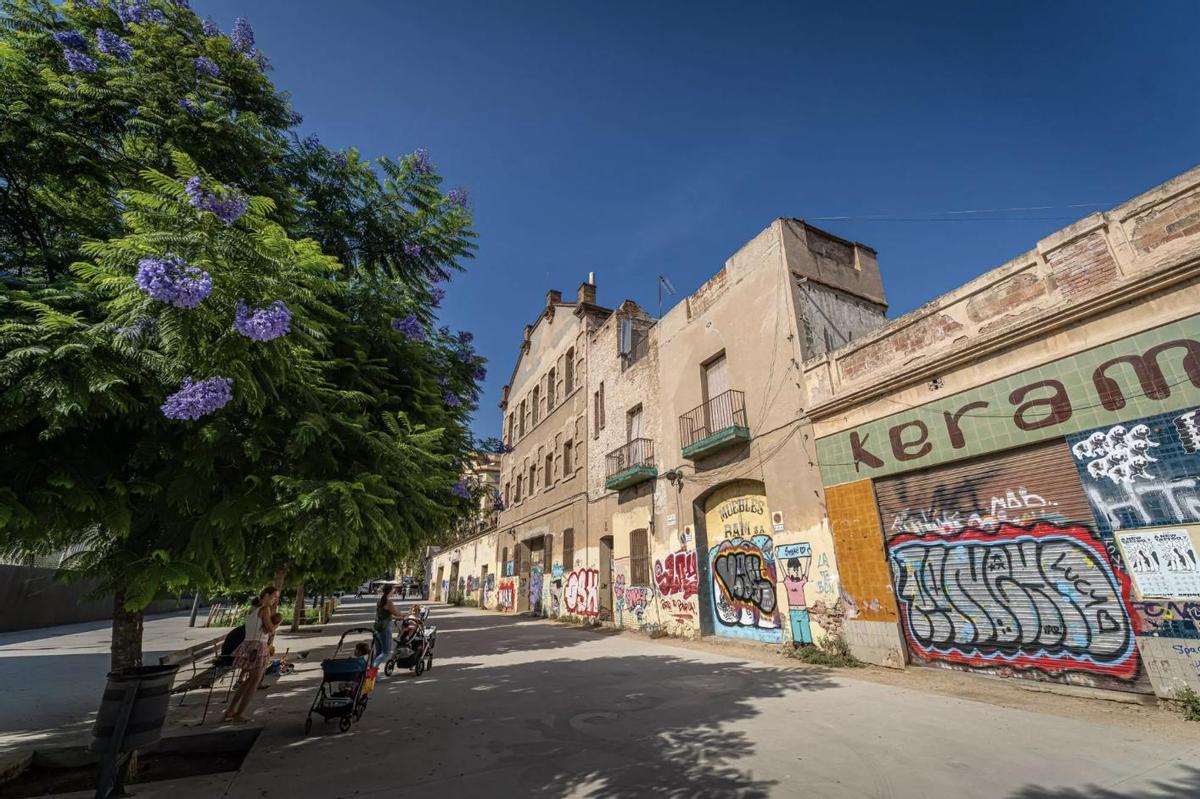 La Fàbrica del Sucre, antes del derribo.