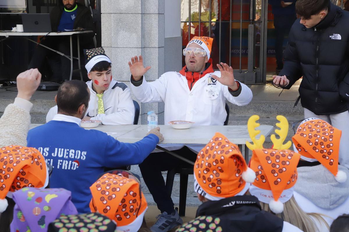 Los juegos del frío de Hinojosa, en imágenes