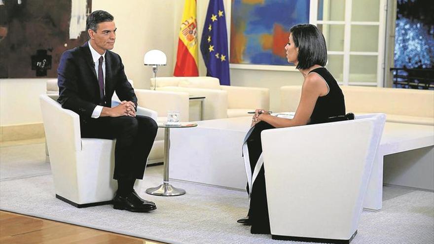 Sánchez acusa a PP y Cs de «enturbiar la democracia»