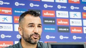 Diego Martínez en la prèvia del Nàpols: «Som lluny de l’equip que volem ser»