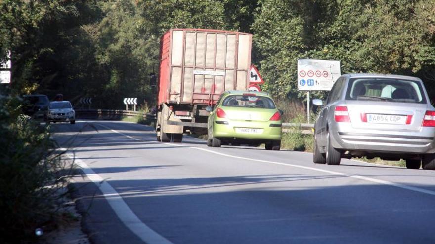 Finalitzen les obres de millora a la carretera de la vergonya entre Anglès i Bescanó