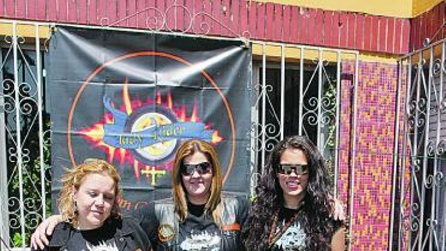 Las «Lady Rider» celebran el tercer aniversario del club motero con una ...