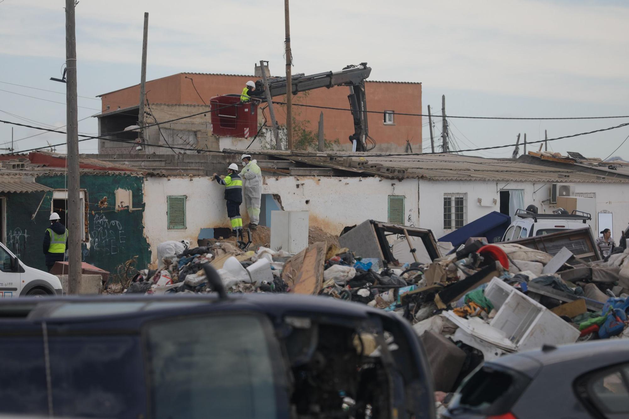 Derriban otras nuevas viviendas de Son Banya