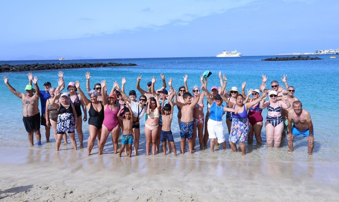 AquaBeach para personas mayores en Lanzarote