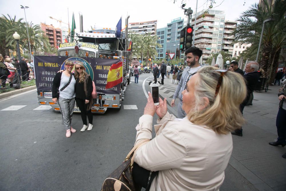 Manifestación por la equiparación salarial convocada por la asociación de policí­as Jusapol en Luceros