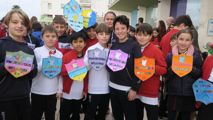 Decenas de ‘Protectores de la paz’ en Sant Antoni