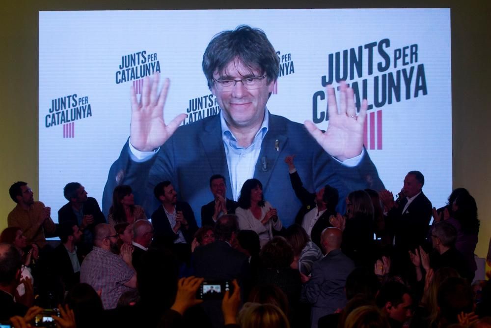 Acto de inicio de campaña de JxCat